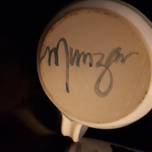 Two Wheel Thrown Mugs - Signed - Picture 2 of 6